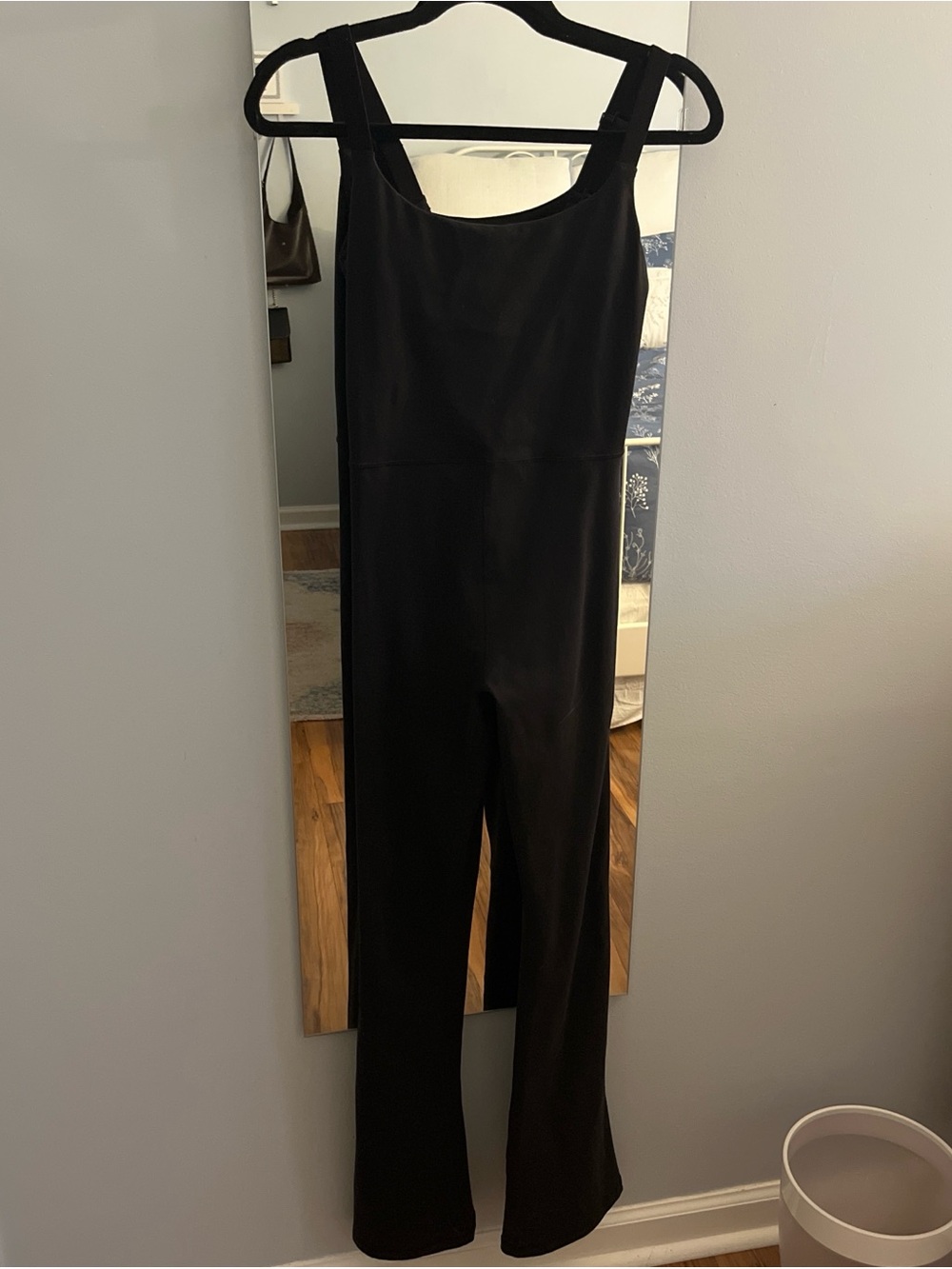 Aerie black bootcut bodysuit (size small)